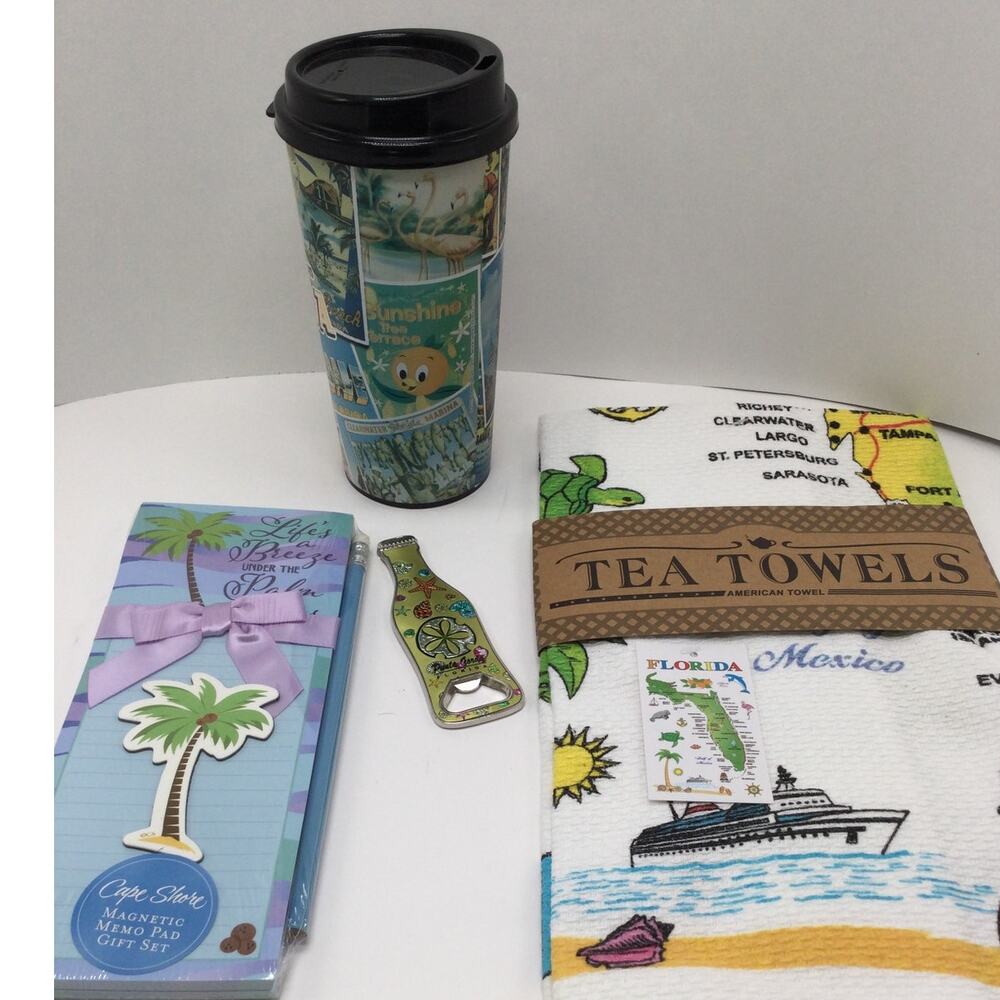 Florida Travel Souvenir Stash Lots of Fun in the Sun